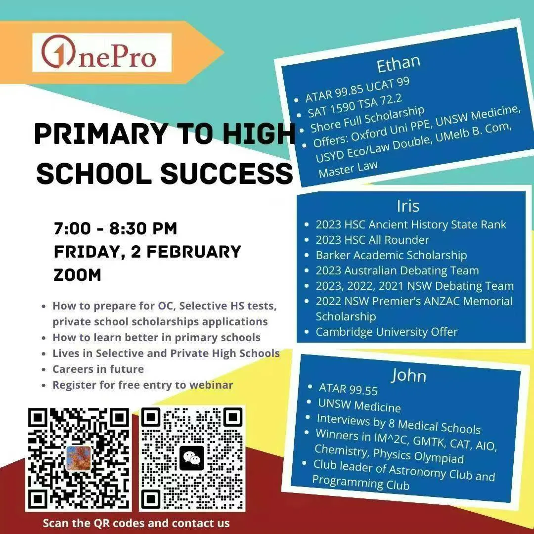 Primary to High School Success